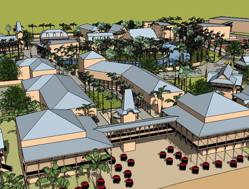 waterfront development, St. Lucia